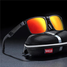 Load image into Gallery viewer, Trending Styles Aluminium Magnesium Square Men Luxury Sport Sunglasses Polarized Sunglasses for Men With UV400 Eyewear Protection Oculus de sol
