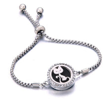 Load image into Gallery viewer, Elegant New Fashion Modern Perfume Amazing Luxury Bracelet Essential Oil Aromatherapy Locket Bracelet For Women
