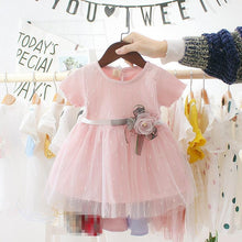 Load image into Gallery viewer, Modern Luxury elegant Newborn Baby Girl Dress for New Fashion  Cute Princess Baby Dress Infant Clothing
