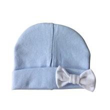 Load image into Gallery viewer, Modern Baby Girls and Boys Cotton Butterfly Hat For Newborn Infant Caps For Winter ad Sleeping for Baby Kids
