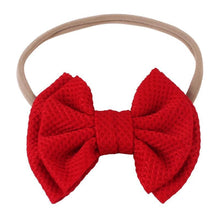 Load image into Gallery viewer, Luxury Modern Baby Headband Newborn Toddler Turban Baby Girls Head Wrap Cute Over Sized Bow Big Knot
