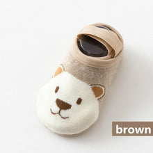 Load image into Gallery viewer, Fashion Unisex Baby Girls Boys Cute Non-slip Breathable Sock Cartoon Pattern Cotton Floor Stretchy Socks
