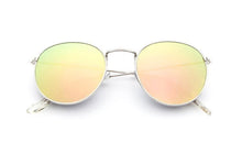 Load image into Gallery viewer, Famous  Retro Popular Oval Luxury Round Vintage Woman and Man Sunglasses  Brand Designer Oculos De Sol With UV400 protection
