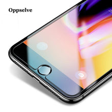 Load image into Gallery viewer, 9H Protective Glass For iPhone 11 12 Pro Max Glass On iPhone 7 8 X XR XS 12 13 Mini SE 14 Screen Protector Front Protection Film Premium Tempered Glass Film Full Protection High Clarity Screen Protector
