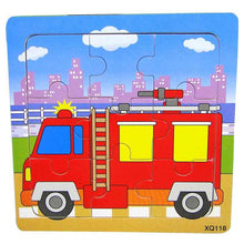 Load image into Gallery viewer, 1 Pcs Animal Wooden Puzzles For Children In Wooden 3D Mosaic Puzzles Kids Educational Toys Design  For Baby Birthday Gifts
