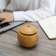 Load image into Gallery viewer, USB Aroma Humidifier Essential Oil Diffuser Ultrasonic Cool Mist  Air Purifier 7 Color Change LED Night Light

