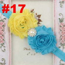 Load image into Gallery viewer, Handmade Flower Newborn Headwear Head Wrap Band Hairband Gift Toddlers For Baby Girls
