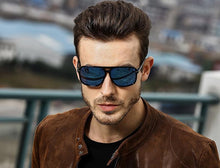 Load image into Gallery viewer, Luxury Polarized Men Business Oversized Mirror Sunglasses For  Driving Brand Designer Driver Sunglasses UV400 Protection

