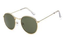 Load image into Gallery viewer, Famous  Retro Popular Oval Luxury Round Vintage Woman and Man Sunglasses  Brand Designer Oculos De Sol With UV400 protection
