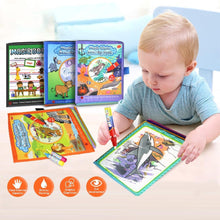 Load image into Gallery viewer, Coolplay  Magic Water Drawing Book Coloring Book Painting Board Doodle Book in Drawing Toys Educational Toys
