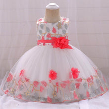 Load image into Gallery viewer, Luxury Elegant Handamde Girls Baby Dresses Lace Tulle Baptism Dresses for  Party and  Wedding Baby Clothing Dress
