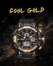 Load image into Gallery viewer, NEW Modern RED Sport Watch For Men and Woman With LED Digital Quartz Display Men's Top Brand Luxury Digital-watch Relogio Masculino In Army Military Popular Design Waterproof 50M
