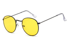 Load image into Gallery viewer, Famous  Retro Popular Oval Luxury Round Vintage Woman and Man Sunglasses  Brand Designer Oculos De Sol With UV400 protection
