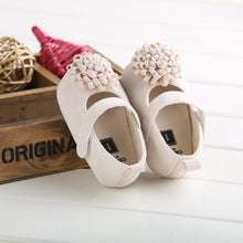 Load image into Gallery viewer, Candy Colors Newborn Baby Prewalker Princess Girl Crib Big Flower Soft Bottom Anti-slip Shoes Footwear  Shoes
