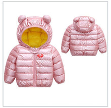 Load image into Gallery viewer, Infant Jacket 2020 Autumn Winter Baby Girls Jacket For Baby Coat Kids Warm Hooded Outerwear For Baby Boys Clothes Newborn Jacket
