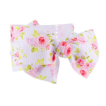 Load image into Gallery viewer, Luxury Modern Colorful Newborn Toddler Baby Girl Boy Headwear Solid Bowknot Soft Turban Knot Hairband For Girls Kids
