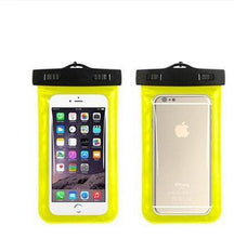 Load image into Gallery viewer, Universal Waterproof Pouch Case Cell Phones Portable Bag Swimming Bags Dry Case Cover For iPhone Under 6.5 inch Large Phone Dry Bag Waterproof Case for iPhone
