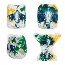 Load image into Gallery viewer, Most Popular Digital Position Baby Cloth Diaper with Microfiber Insert In Modern Printed Design For Baby Boys and Baby Girls KIds
