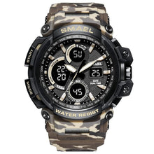 Load image into Gallery viewer, Modern Sport  Waterproof 50M Men Watches With LED Digital Display In Military Armi Relogio Masculino Style
