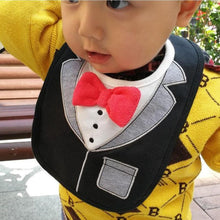 Load image into Gallery viewer, Newborn Scarf Baby Bib Waterproof Feeding Bib Bandana Bow Tie Baby Bibs Silicone Bib For Kids

