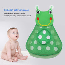 Load image into Gallery viewer, Baby Shower Bath Toys Little Duck Little Frog Baby Kids Toy Storage Mesh With Strong Suction Cups Toy Bag Net Bathroom Organizer
