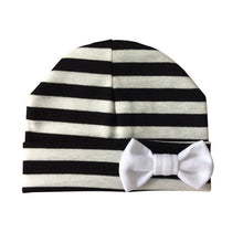 Load image into Gallery viewer, Modern Baby Girls and Boys Cotton Butterfly Hat For Newborn Infant Caps For Winter ad Sleeping for Baby Kids
