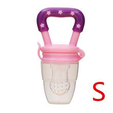 Load image into Gallery viewer, Modern NEW Baby Fresh Food Nibbler Pacifiers Feeder for Kids Fruit Feeding Nipple Safe Supplies Nipple Teat Pacifier For Baby and Kids
