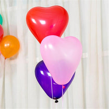 Load image into Gallery viewer, 100Pc Red Pink Balloons 10Inch Love Heart Latex Balloons For Wedding Party and Celebration Helium Balloon Valentines Day Birthday Party Inflatable Balloons
