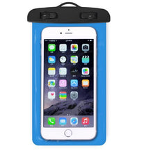 Load image into Gallery viewer, Universal Waterproof Pouch Case Cell Phones Portable Bag Swimming Bags Dry Case Cover For iPhone Under 6.5 inch Large Phone Dry Bag Waterproof Case for iPhone
