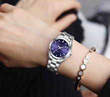 Load image into Gallery viewer, New STEVVEX Women Luxury Rhinestone Stainless Steel Quartz Watches Ladies Business Watch WIth  Japanese Quartz Movement For Women and Girls
