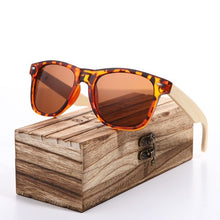 Load image into Gallery viewer, Bamboo Wood Retro and Classis  Handmade Sunglasses For Man and Woman Unisex Polarized  Sunglasses
