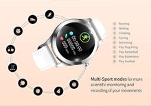 Load image into Gallery viewer, STEVVEX  IP68 Waterproof Luxury Elegant Smart Watch For Women Lovely Bracelet Heart Rate Monitor Sleep Monitoring Smartwatch Connect
