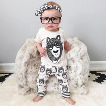 Load image into Gallery viewer, Modern Printed Baby Boy Clothes Sets T-shirt+ Pants Cartoon Printed Clothing Set For Boys In Elegant Design
