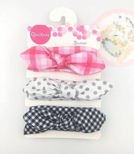 Load image into Gallery viewer, Modern  Handamde Luxury Set Baby Girl Headband Bow For Newborn Babies Hair Band Elastic Accessories Cotton Headwear For Girls
