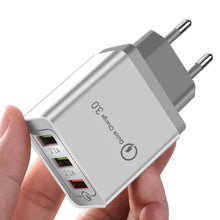 Load image into Gallery viewer, Fast Modern USB Charger Quick Charge 3.0 Wall Portable Mobile Phone Powerful Charger
