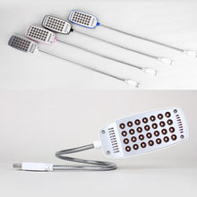 Load image into Gallery viewer, STEVVEX LED Reading Flexibile Lamp LED USB Book light Ultra Bright Flexible 4 Colors for Laptop Notebook and  PC Computer
