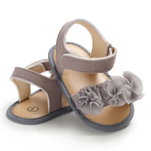 Load image into Gallery viewer, Princess Cute Baby Girls Newborn Infant Floral Sandals Soft Crib Walkers Breathable Shoes Best Baby Gift
