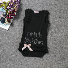 Load image into Gallery viewer, My Little Black Dress Romper for Infant Sleeper Pajamas Jumpsuit for Babies Girls In New Trend Design
