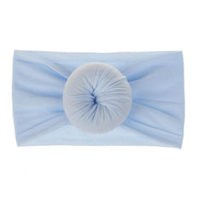 Load image into Gallery viewer, Newborn Infant Kids Girls Nylon Bow Hairband Headband Stretch Turban Knot For Bay Girls
