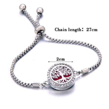 Load image into Gallery viewer, Elegant New Fashion Modern Perfume Amazing Luxury Bracelet Essential Oil Aromatherapy Locket Bracelet For Women
