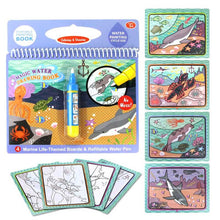 Load image into Gallery viewer, Magic Water Drawing Books Coloring Books Doodle &amp; Magic Pen Painting Drawing Board Children  Painting Toys Birthday Gifts

