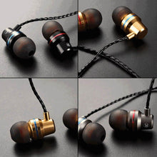 Load image into Gallery viewer, STEVVEX In-Ear Headphones Earphone For Phone Stereo Bass Headset Metal Wired Earphone HiFi Headphones Mic For Cell Phones
