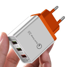 Load image into Gallery viewer, Fast Modern USB Charger Quick Charge 3.0 Wall Portable Mobile Phone Powerful Charger
