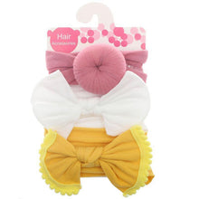 Load image into Gallery viewer, Nylon Baby Headband Bow Headbands For Cute Kids Girls Hair Girls Turban Hairband Children Bow
