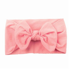 Load image into Gallery viewer, Cute Baby Girl Headbands Knitted Newborn Baby Bows Haiband Turban Head Warm head band
