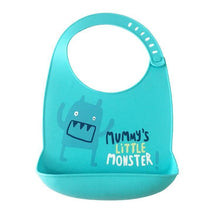 Load image into Gallery viewer, Bibs Waterproof Silicone Feeding Baby Saliva Towel Newborn Cartoon Aprons Baby Bibs Adjustable
