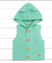 Load image into Gallery viewer, Winter Fashionable Sweaters For Baby Cardigans Autumn Hooded Newborn Knitted Jackets Cartoon Bear Children Long Sleeve Clothing
