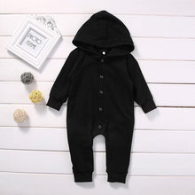 Load image into Gallery viewer, Classic Outfit Toddler Infant Boy Clothing Romper Long Sleeve Black Jumpsuit Playsuit Clothes
