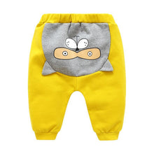 Load image into Gallery viewer, Modern Baby Boys Girls Cartoon Pants Spring High Waist Guard Belly Trousers Print Bottoms In Interesting Style For Girls And Boys
