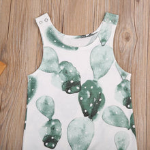Load image into Gallery viewer, New Infant Baby Girl Boy Cactus Printed Romper Sleeveless Jumpsuit Playsuit Outfit For Girls And Boys In Modern Style
